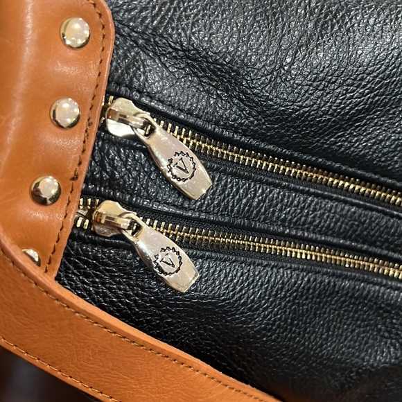 VALENTINA Made in ITALY LEATHER CONVERTIBLE BACKPACK - Picture 10 of 16